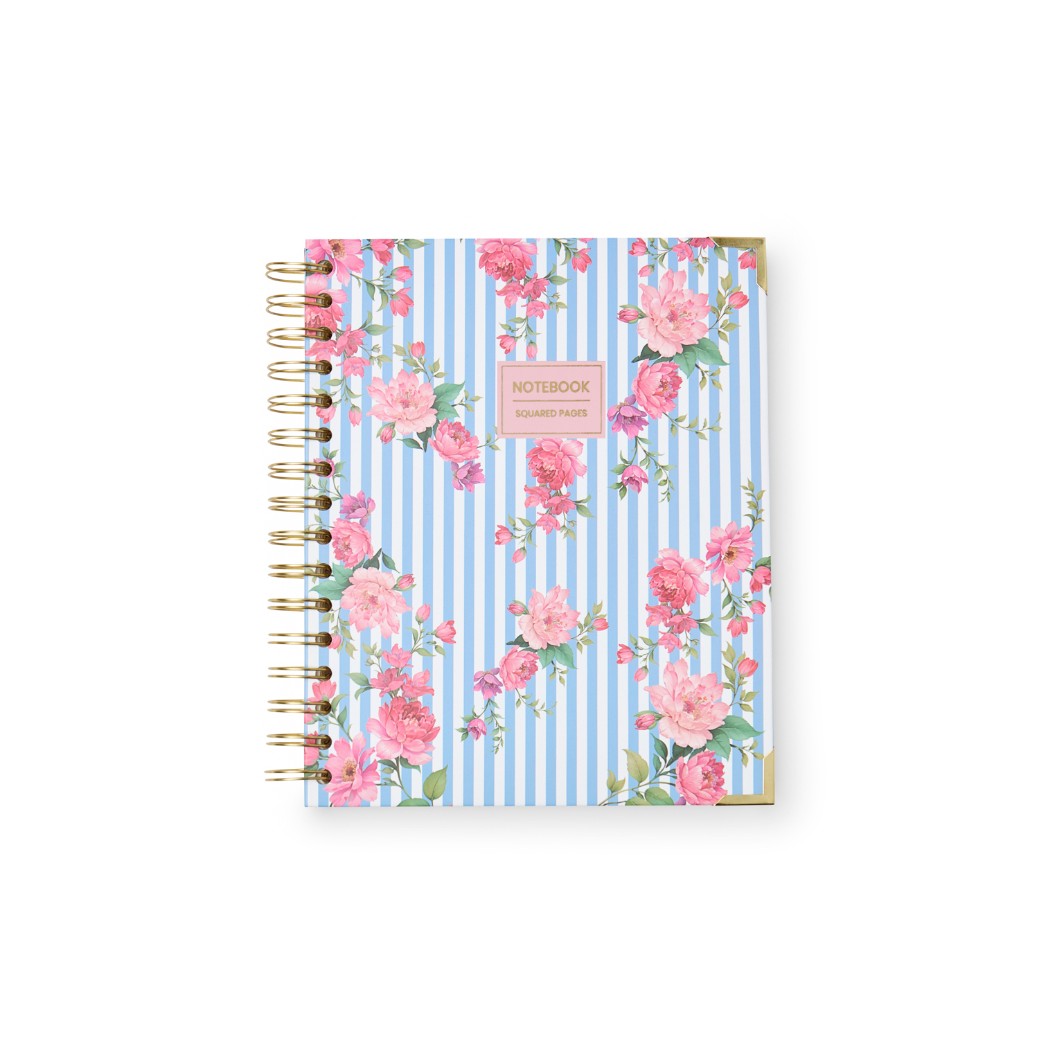 Cuaderno Emily con interior cuadrícula en tamaño A5.